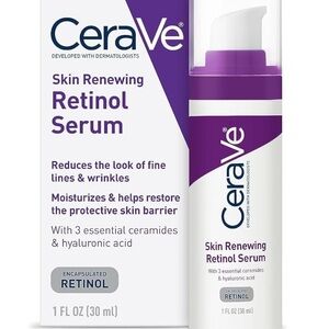 CeraVe Retinol Serum - Purple and White